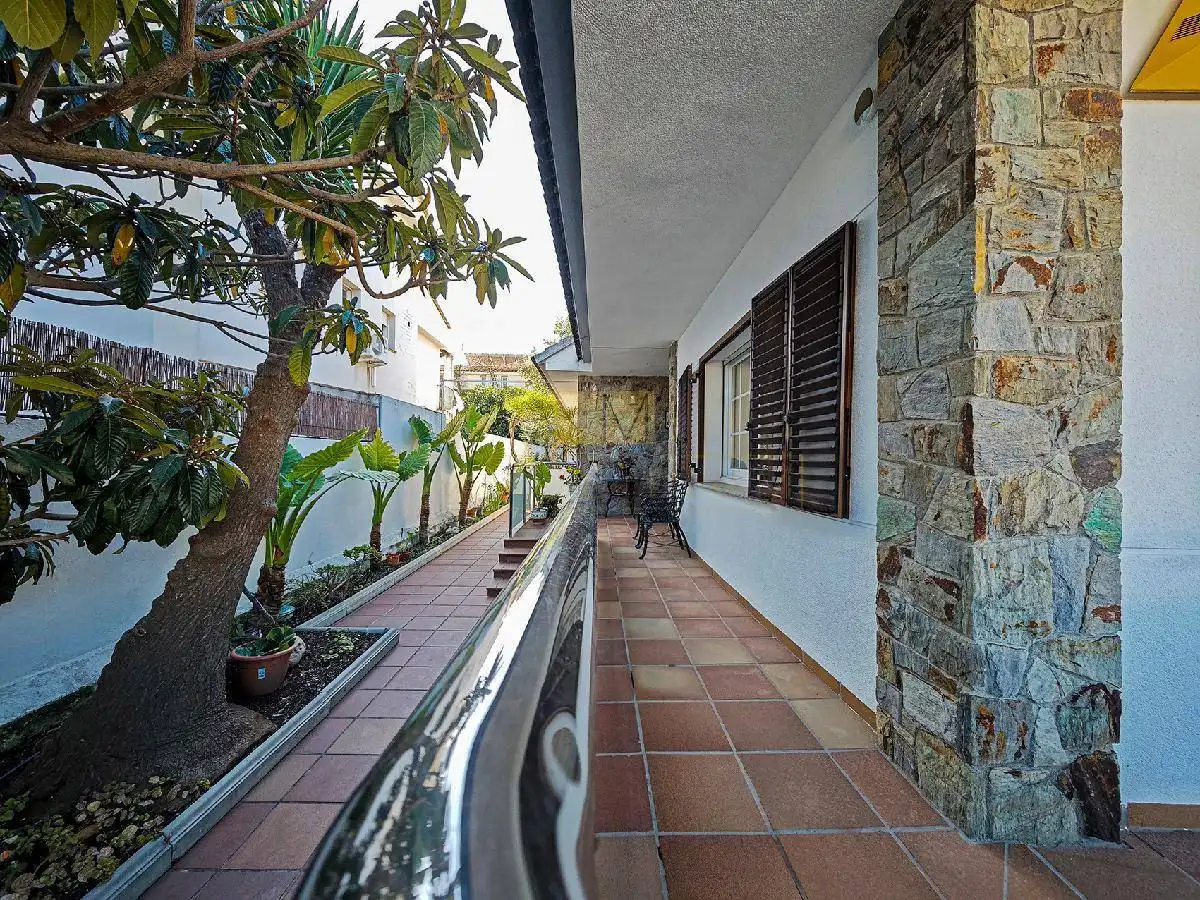 Exterior view of Houses for sale in Sant Pere de Ribes  with Air Conditioner, Heating and Private garden