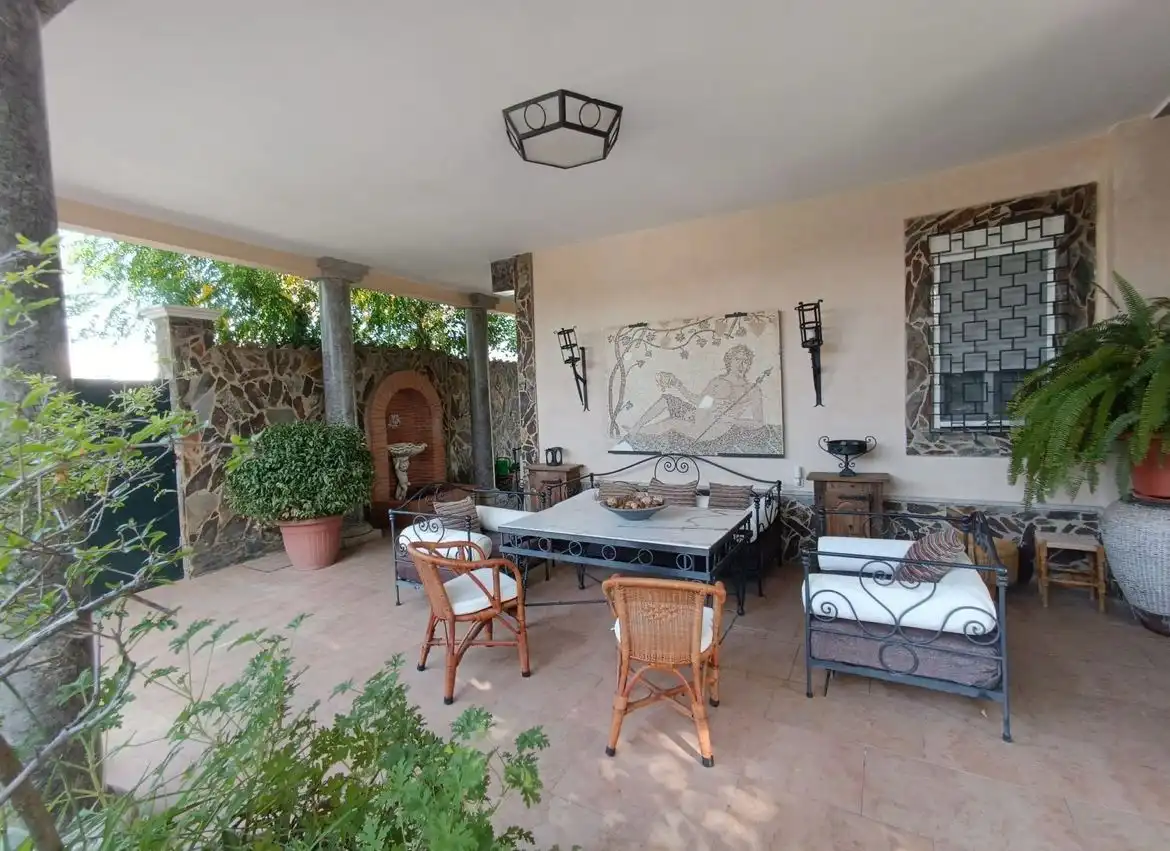 Terraza de Casa o chalet en venta en Mérida con Aire acondicionado, Calefacción y Jardín privado
