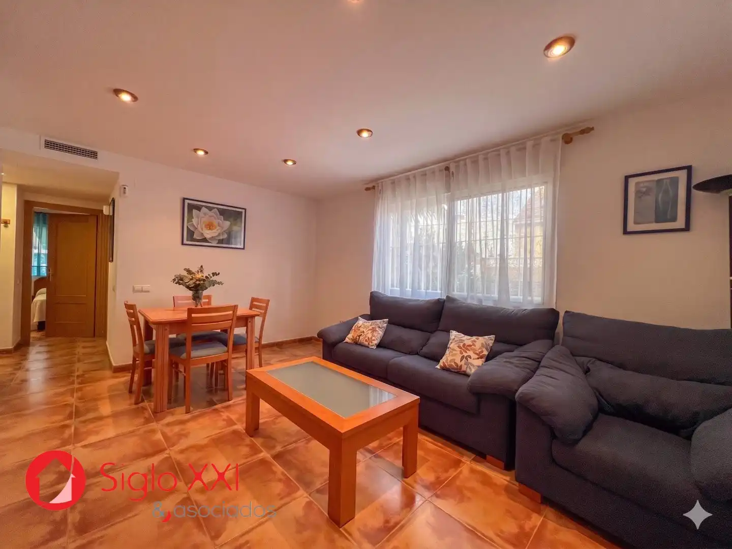 Living room of Flat for sale in Oropesa del Mar / Orpesa  with Air Conditioner, Heating and Terrace