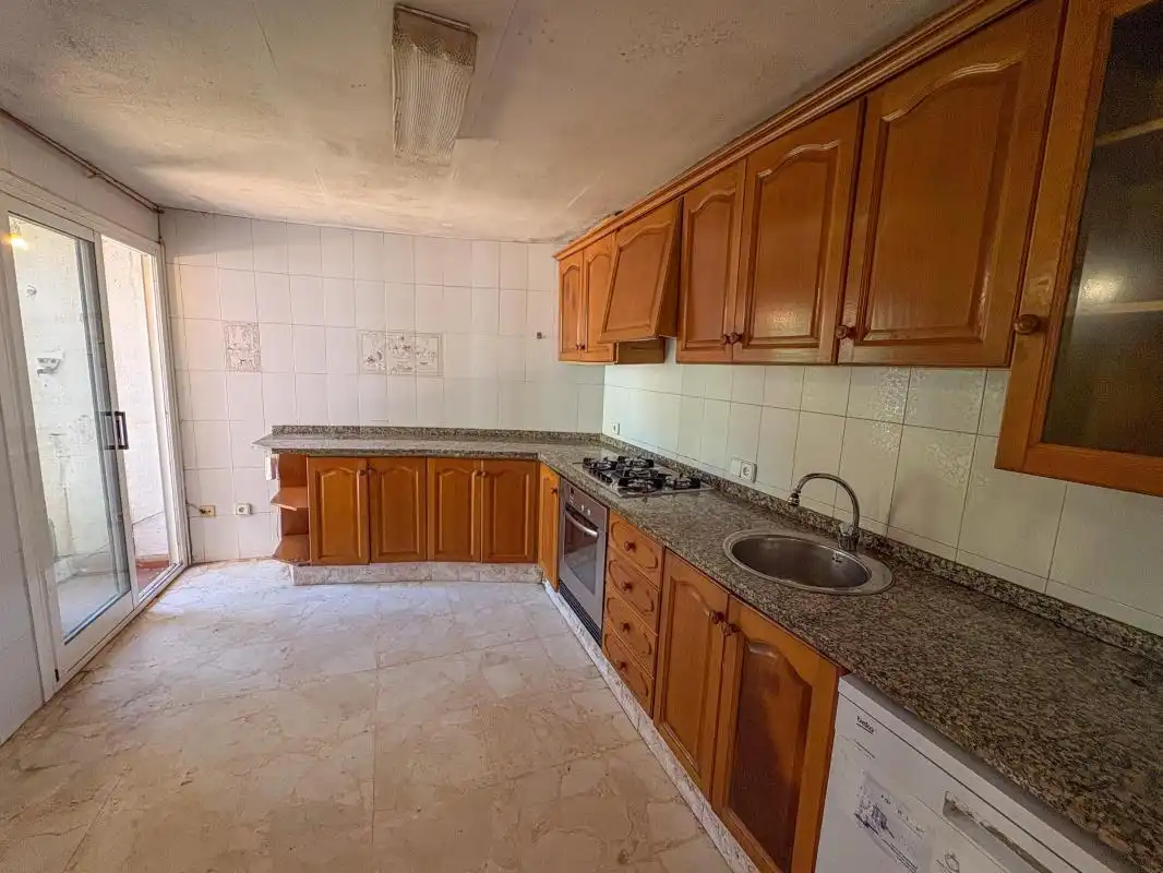 Cocina de Casa o chalet en venta en Gandia con Aire acondicionado, Calefacción y Jardín privado