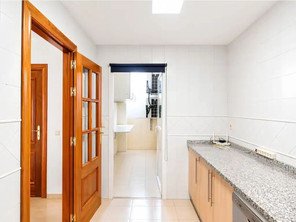 Küche von Wohnung zum Verkauf in Mijas mit Klimaanlage, Möbliert und Ofen