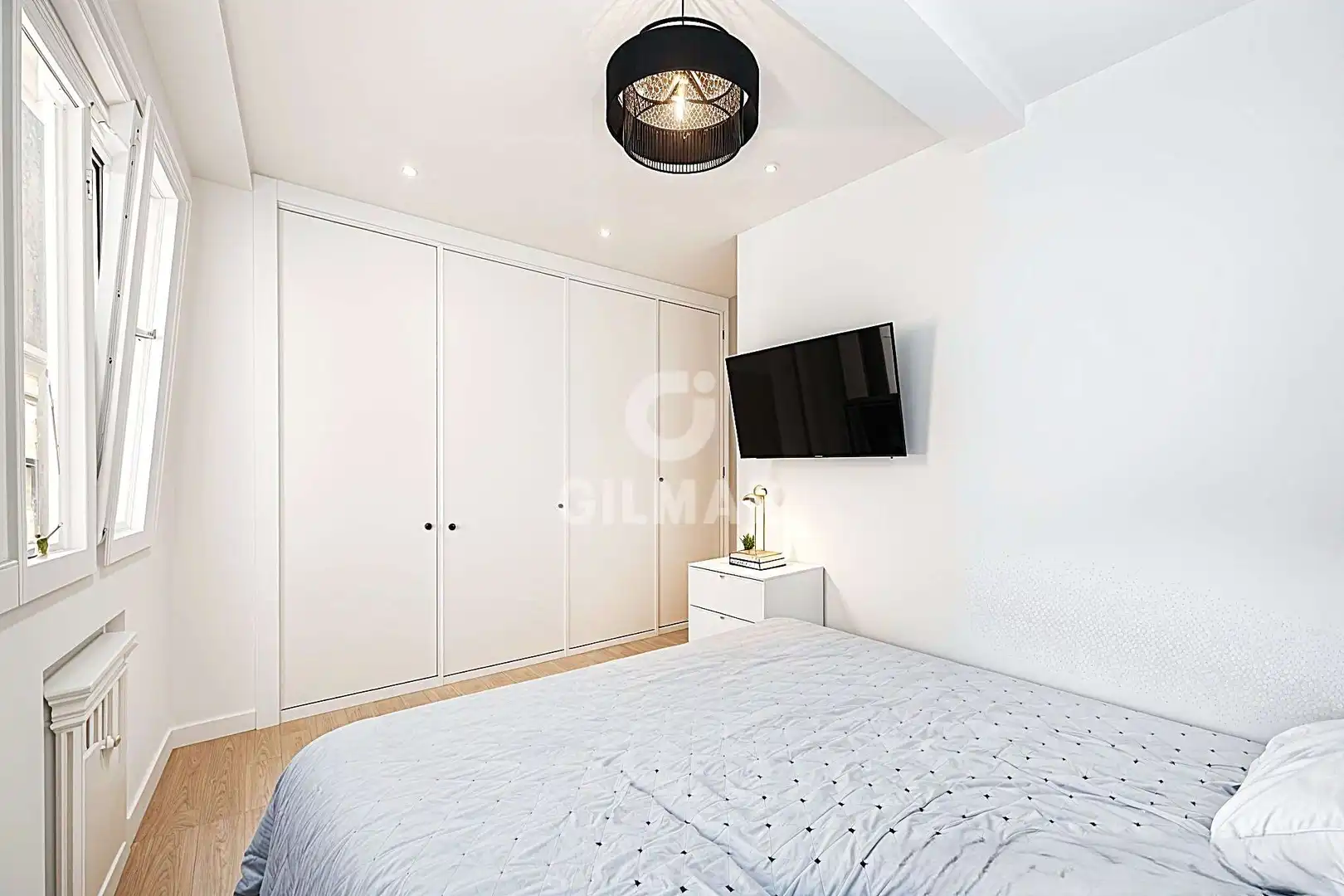 Bedroom of Flat for sale in Madrid  with Heating