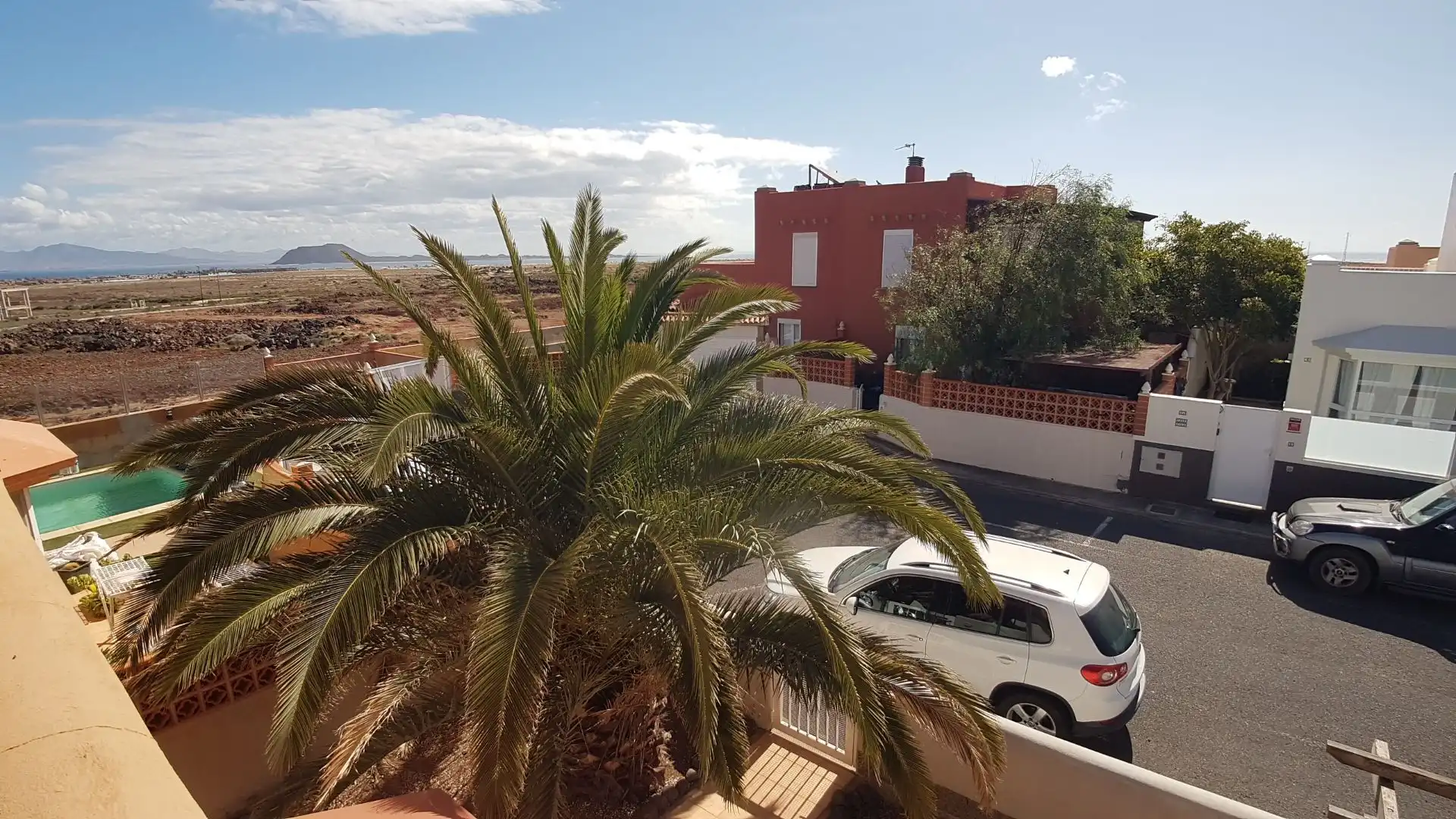 Vista exterior de Dúplex en venta en La Oliva con Jardín privado
