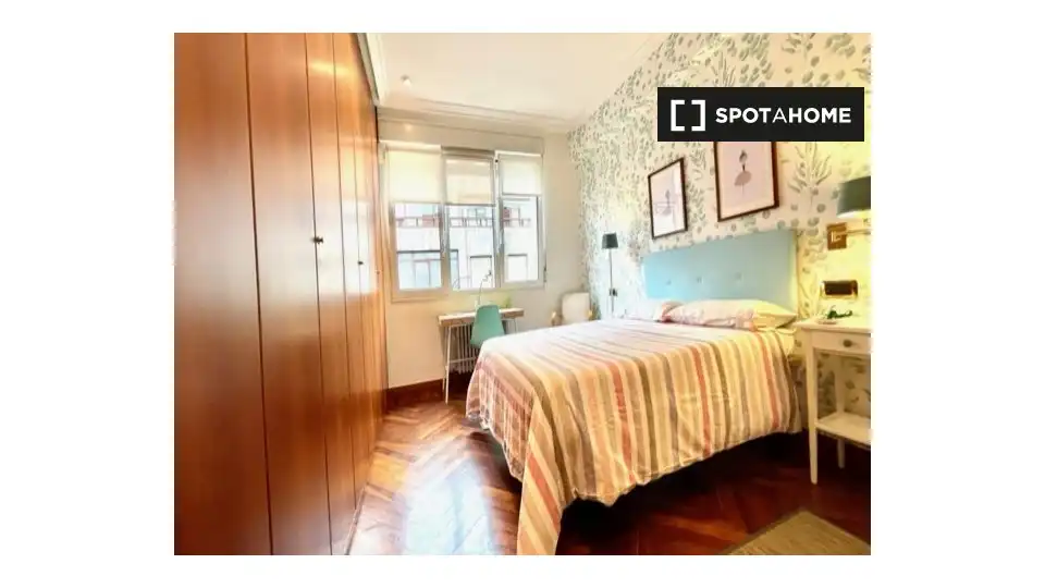 Habitación de Piso para compartir en Bilbao  con Aire acondicionado, Calefacción y Amueblado