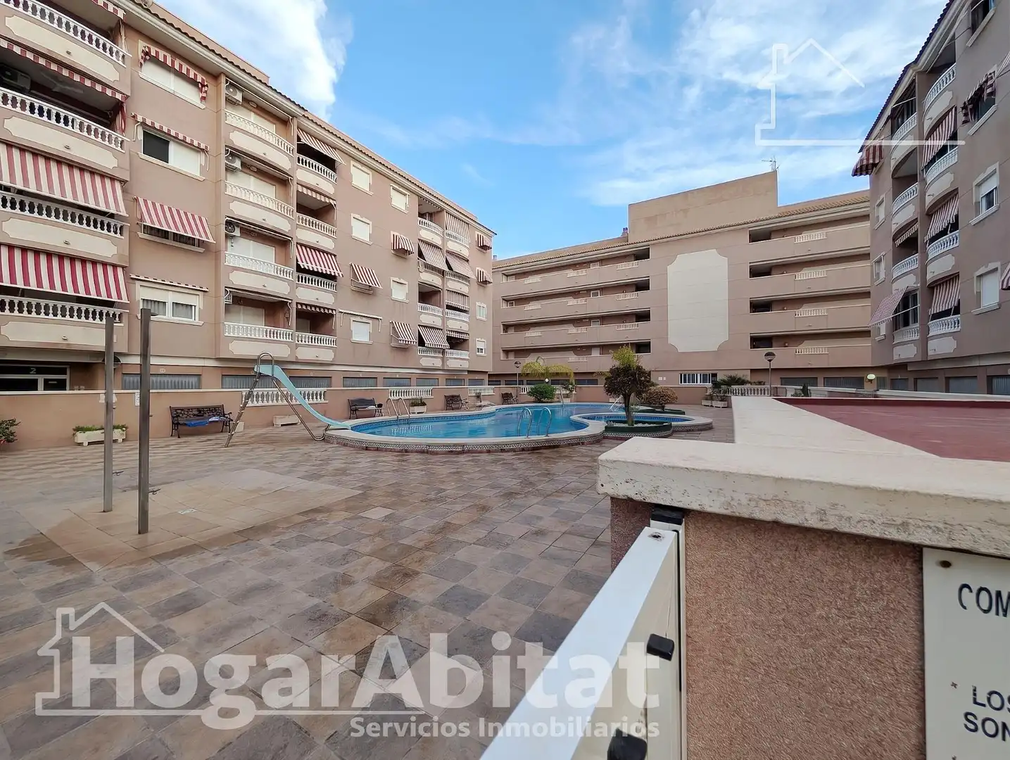 Exterior view of Flat for sale in Santa Pola  with Air Conditioner, Heating and Terrace