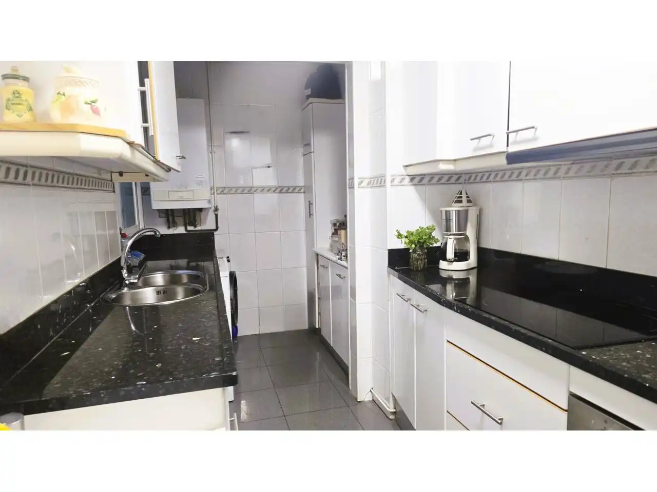Kitchen of Apartments for sale in Terrassa  with Air Conditioner, Heating and Terrace
