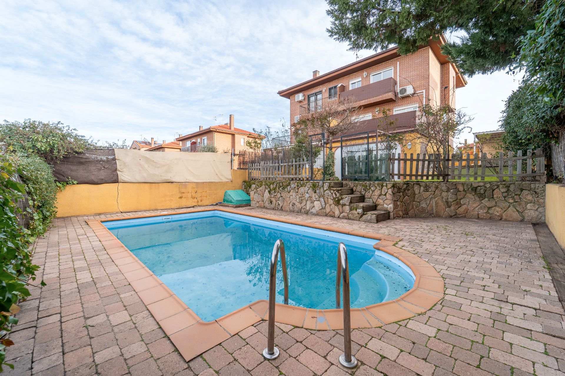 Piscina de Casa o chalet en venta en Villanueva de Perales con Calefacción, Jardín privado y Terraza