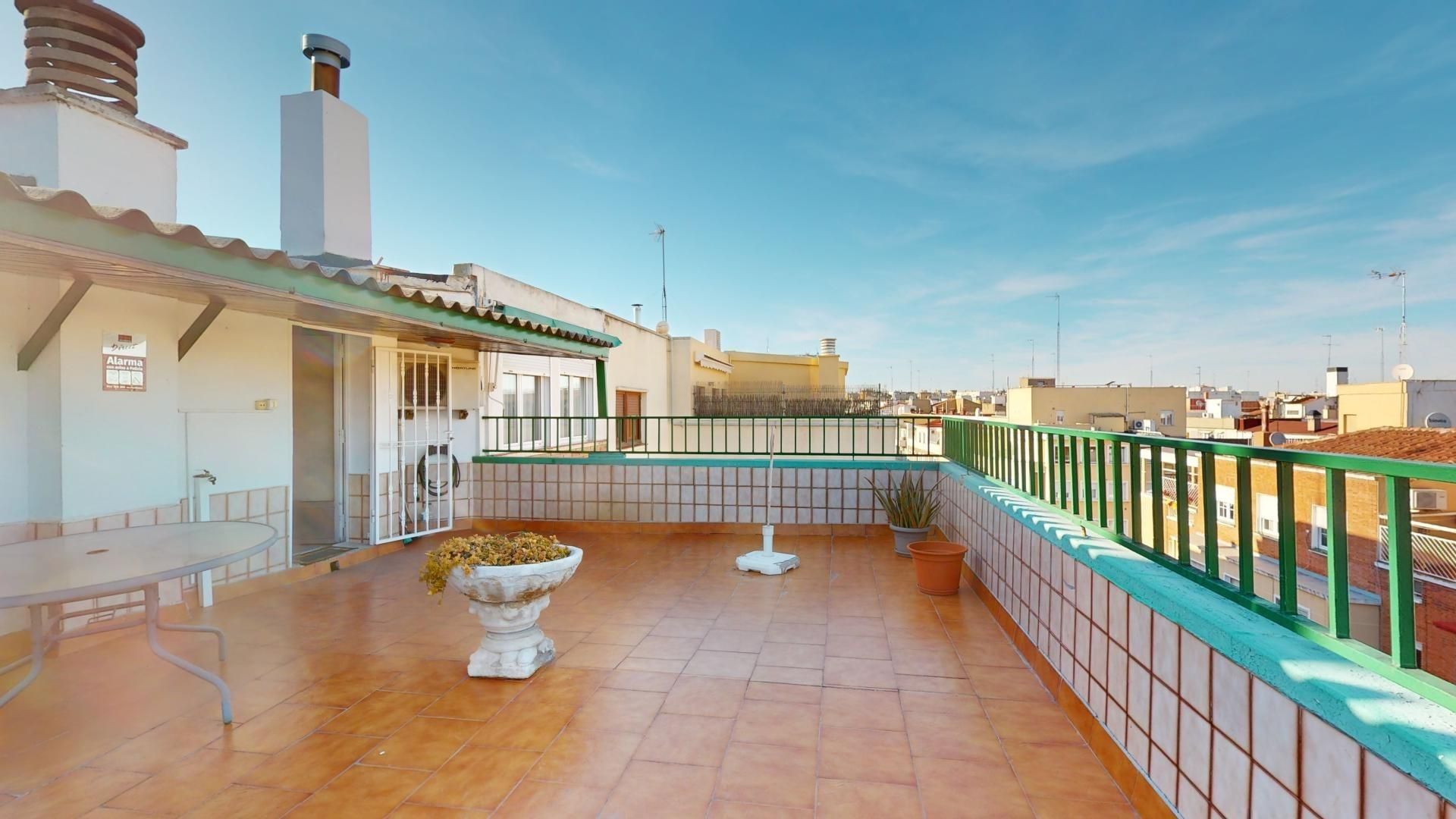 Terrace of Attic for sale in  Zaragoza Capital  with Heating, Terrace and Storage room