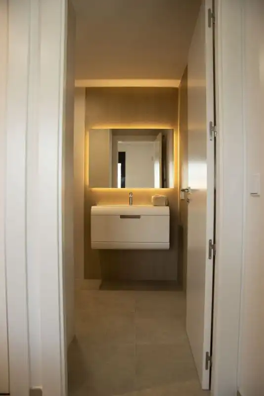Baño de Apartamento en venta en Santa Pola con Aire acondicionado, Calefacción y Terraza