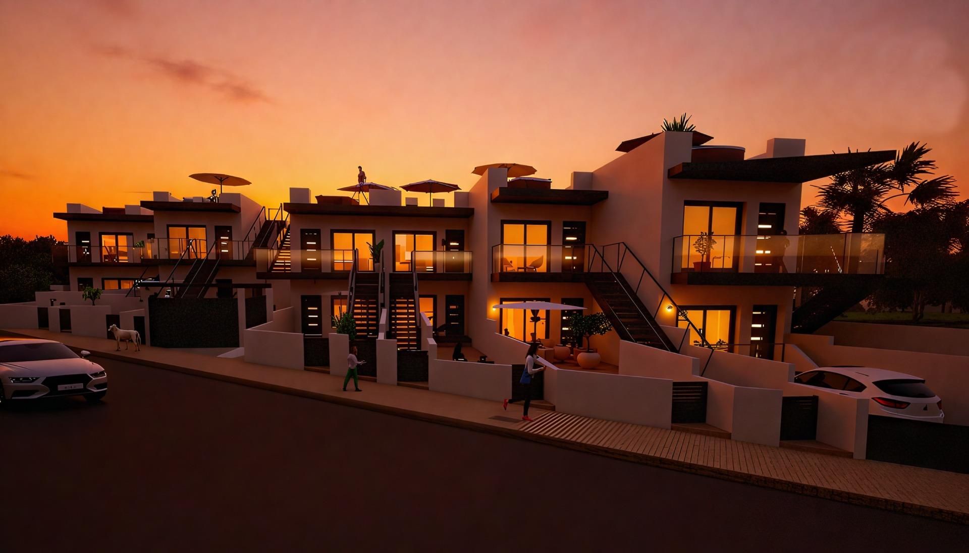Exterior view of Attic for sale in Mazarrón  with Terrace