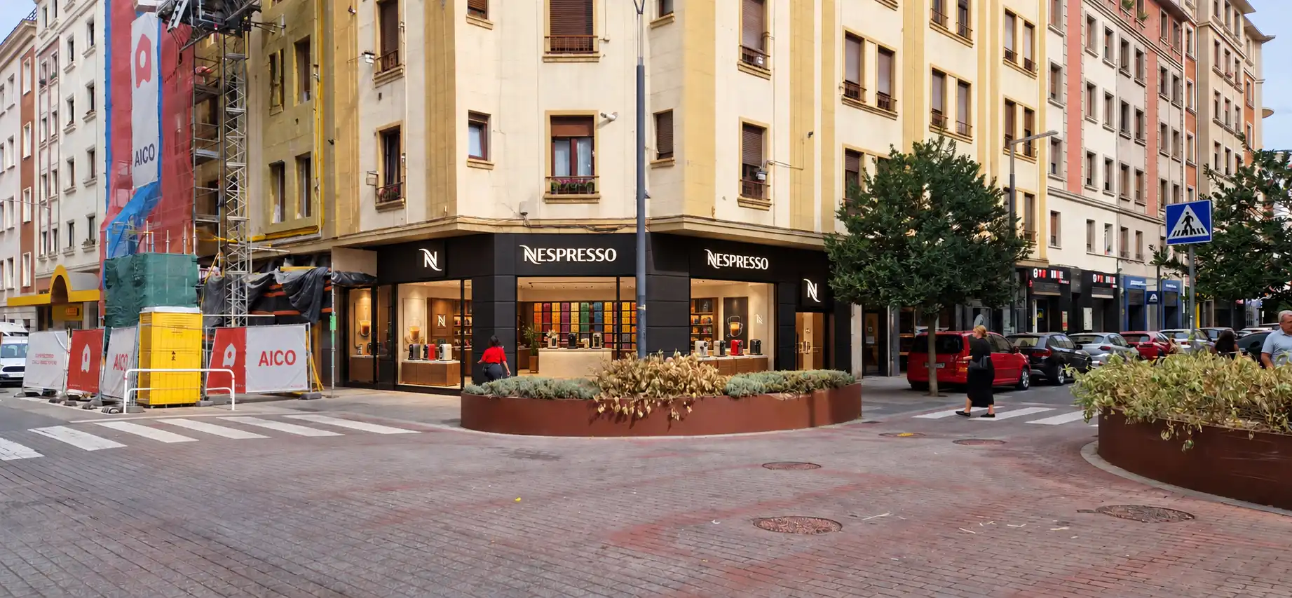 Vista exterior de Local de lloguer en  Pamplona / Iruña amb Aire condicionat, Calefacció i Parquet
