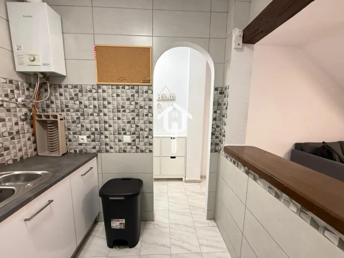 Cocina de Dúplex en venta en Torrevieja con Aire acondicionado, Terraza y Amueblado