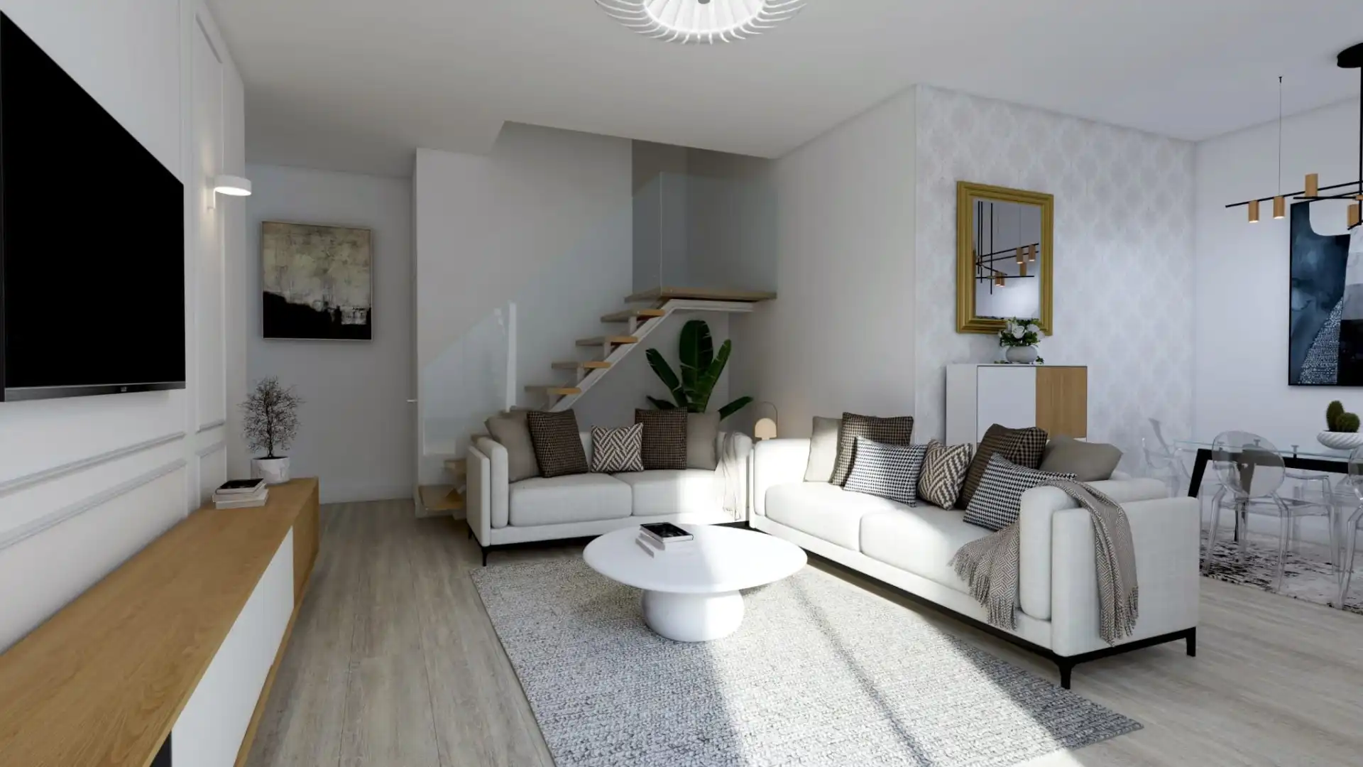 Sala d'estar de Casa o xalet en venda en Ciudad Real amb Aire condicionat, Calefacció i Terrassa