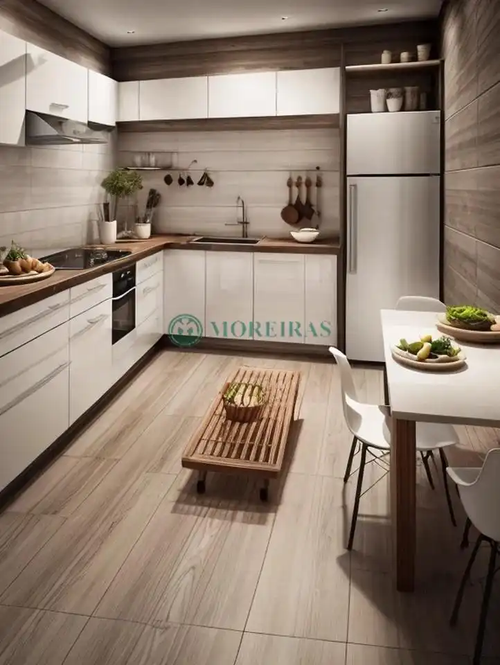 Cocina de Piso en venta en Ourense Capital  con Calefacción y Terraza