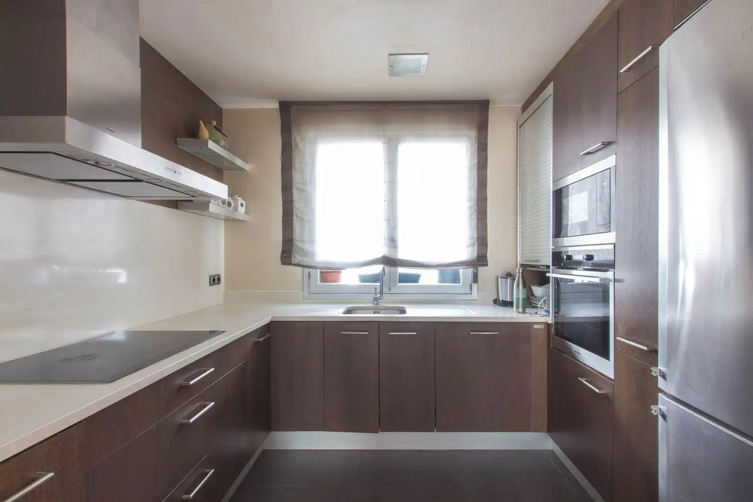 Cocina de Piso en venta en  Pamplona / Iruña con Calefacción, Trastero y Amueblado