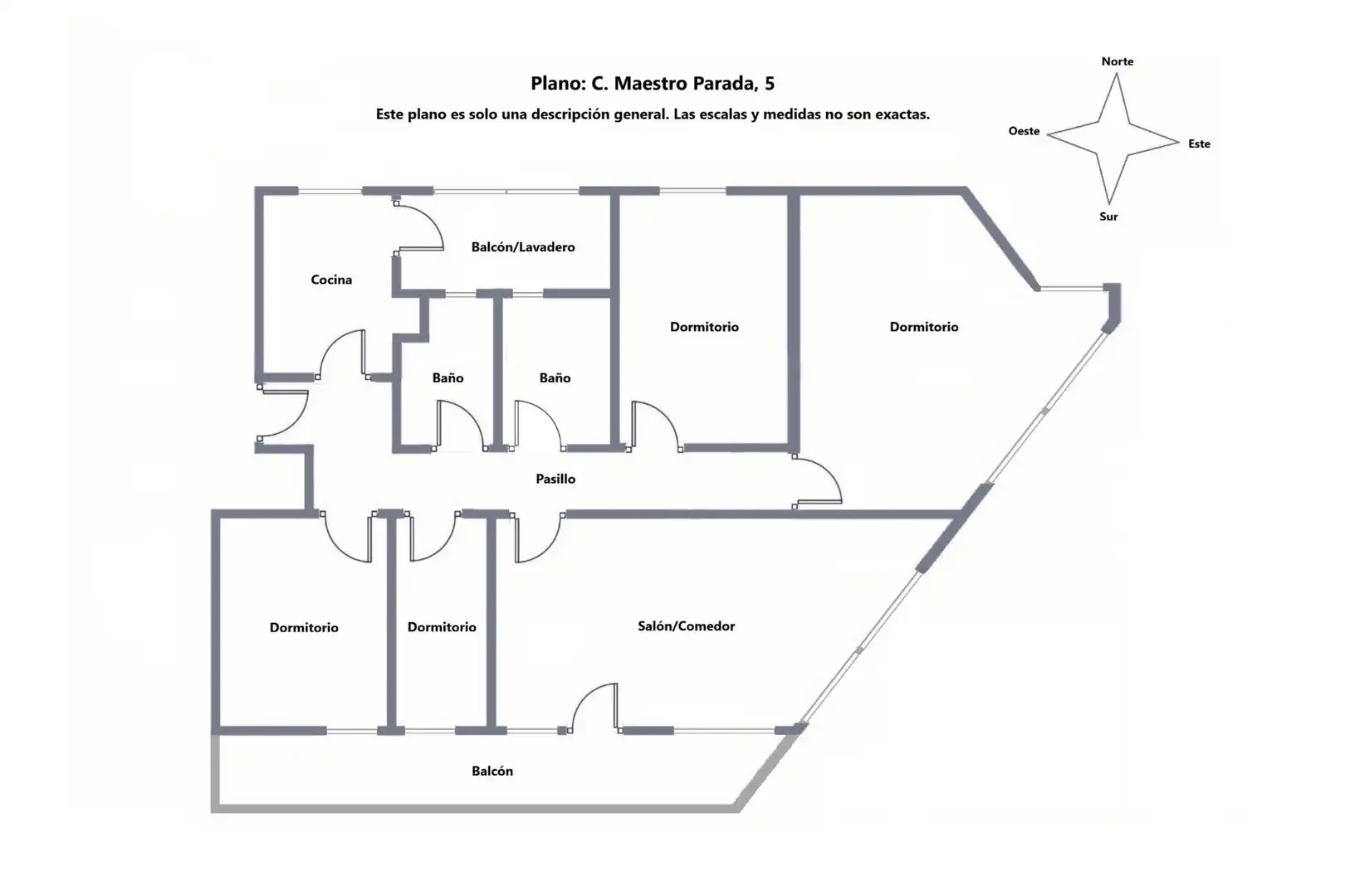 Apartamento con terraza en venta en Calle MAESTRO PARADA 5, imagen 45