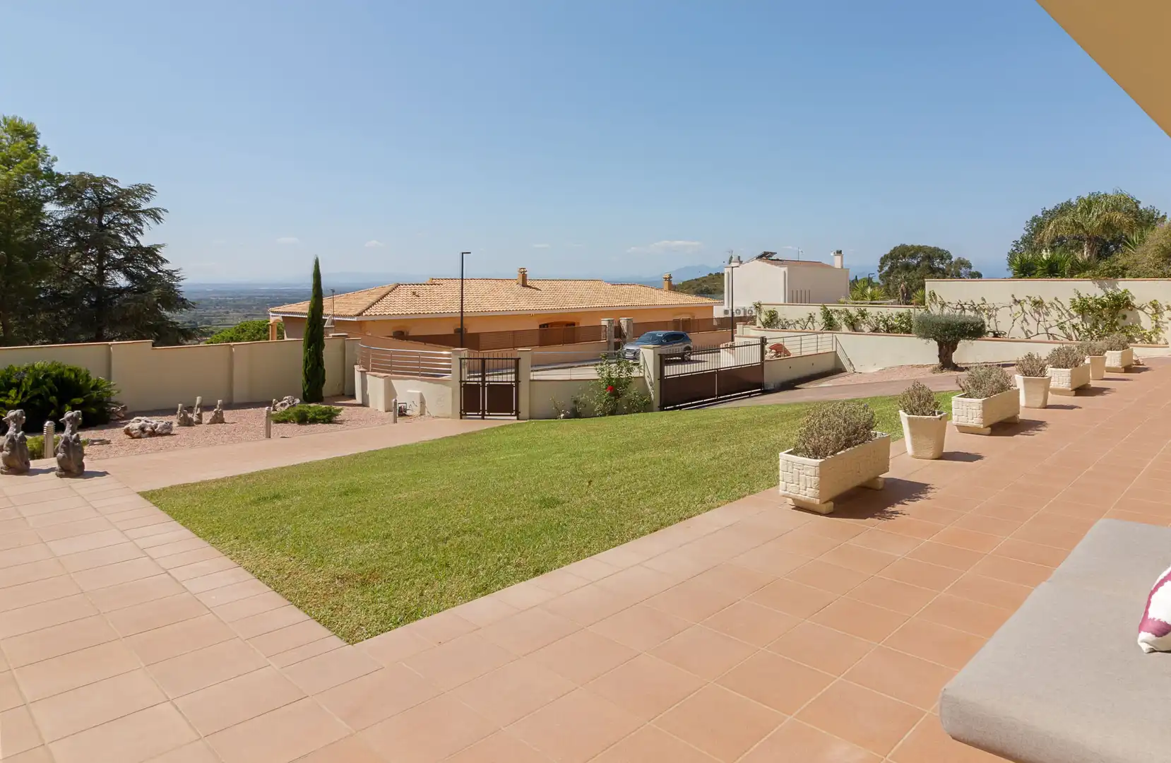 Terraza de Casa o chalet en venta en Pau con Aire acondicionado, Calefacción y Jardín privado