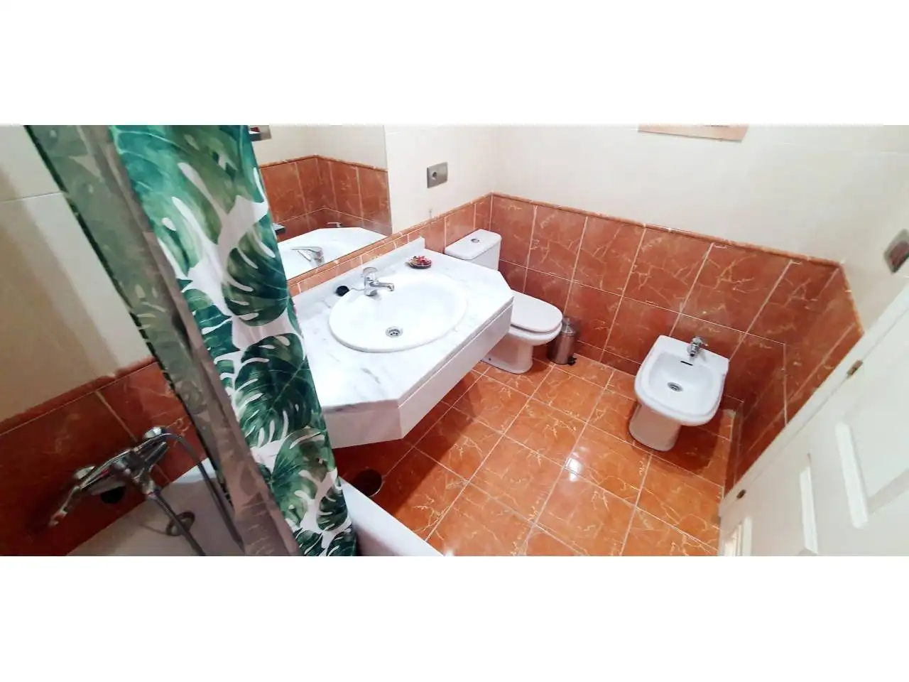 Bany de Apartament en venda en Vícar amb Aire condicionat, Calefacció i Terrassa