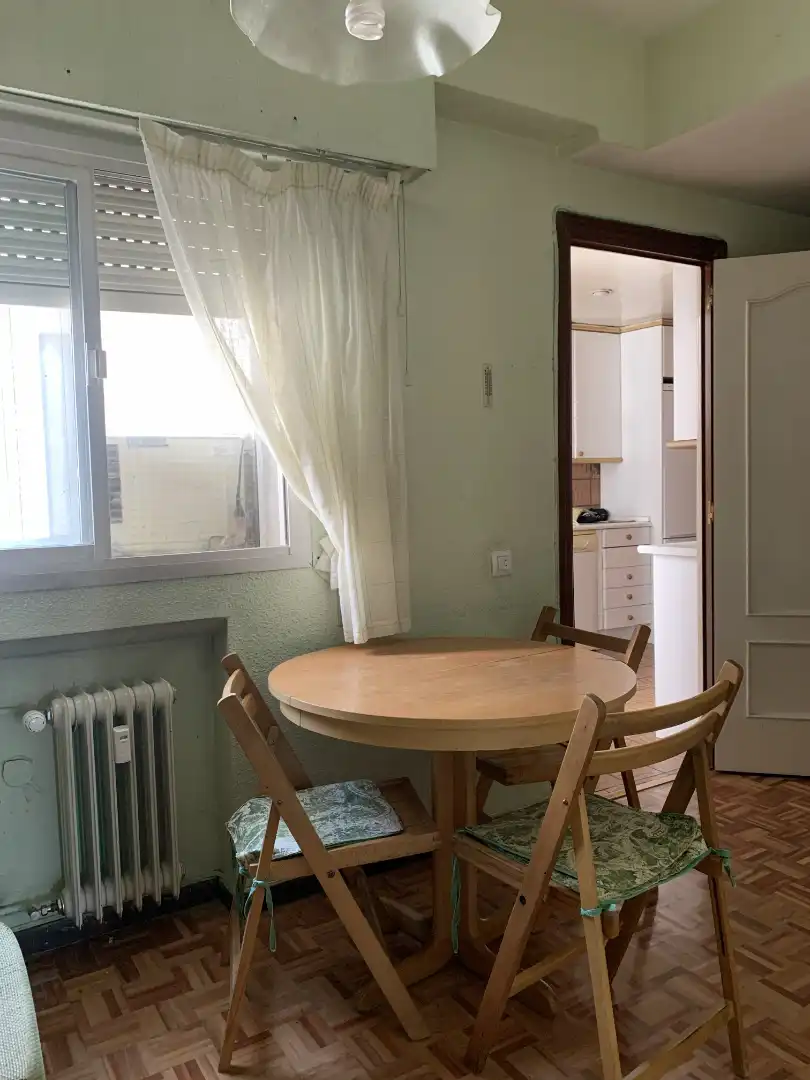 Esszimmer von Wohnung zum Verkauf in Madrid mit Heizung, Parkett und Terrasse