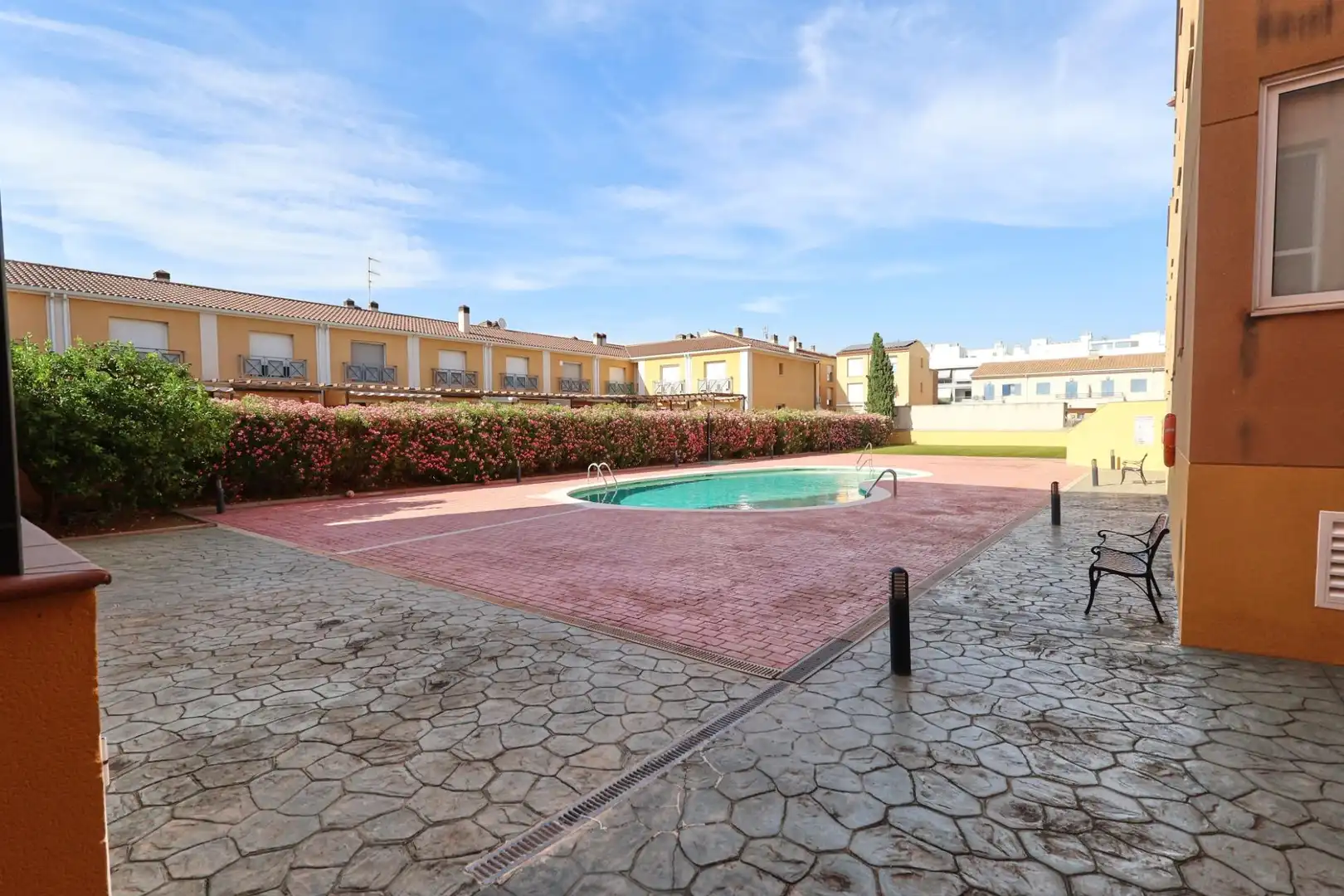 Swimming pool of Flat for sale in Cubelles  with Air Conditioner and Community pool