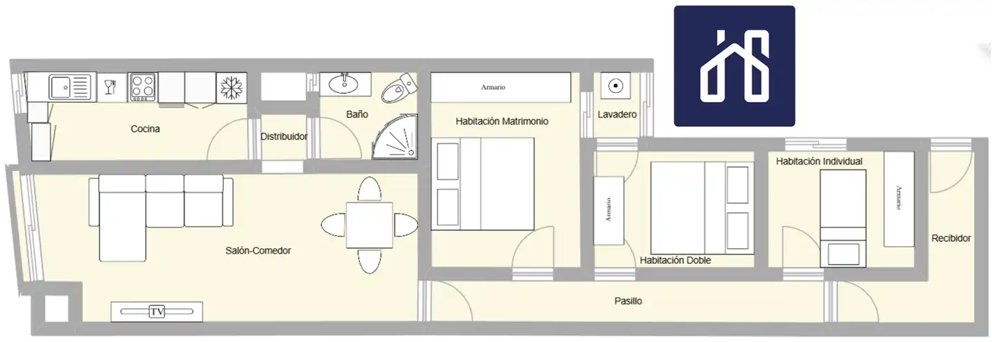 Piso en venta en Barcelona con Calefacción