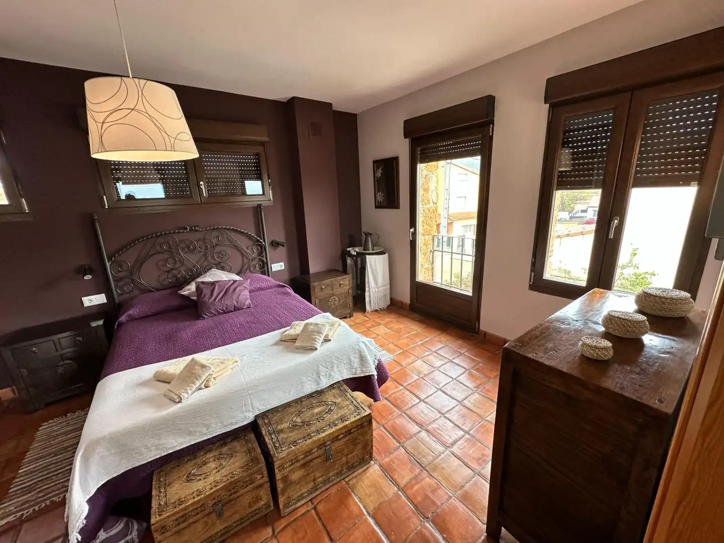 Habitación de Casa o chalet en venta en Villalba de la Sierra con Aire acondicionado, Calefacción y Terraza