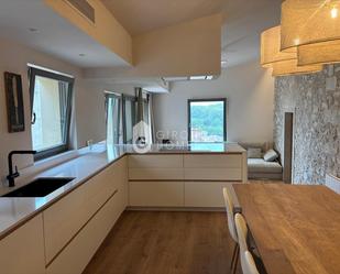 Kitchen of Attic to rent in Girona Capital  with Air Conditioner and Furnished