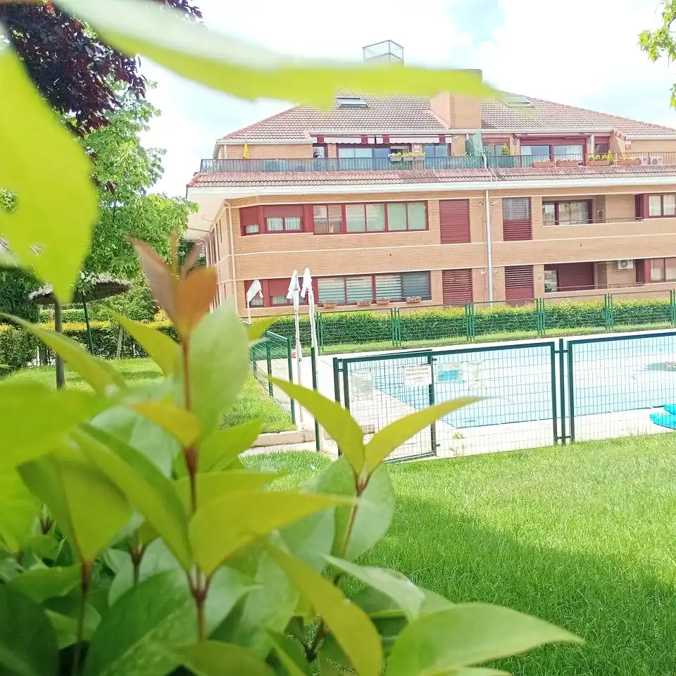 Piscina de Pis de lloguer en Las Rozas de Madrid amb Aire condicionat, Calefacció i Terrassa