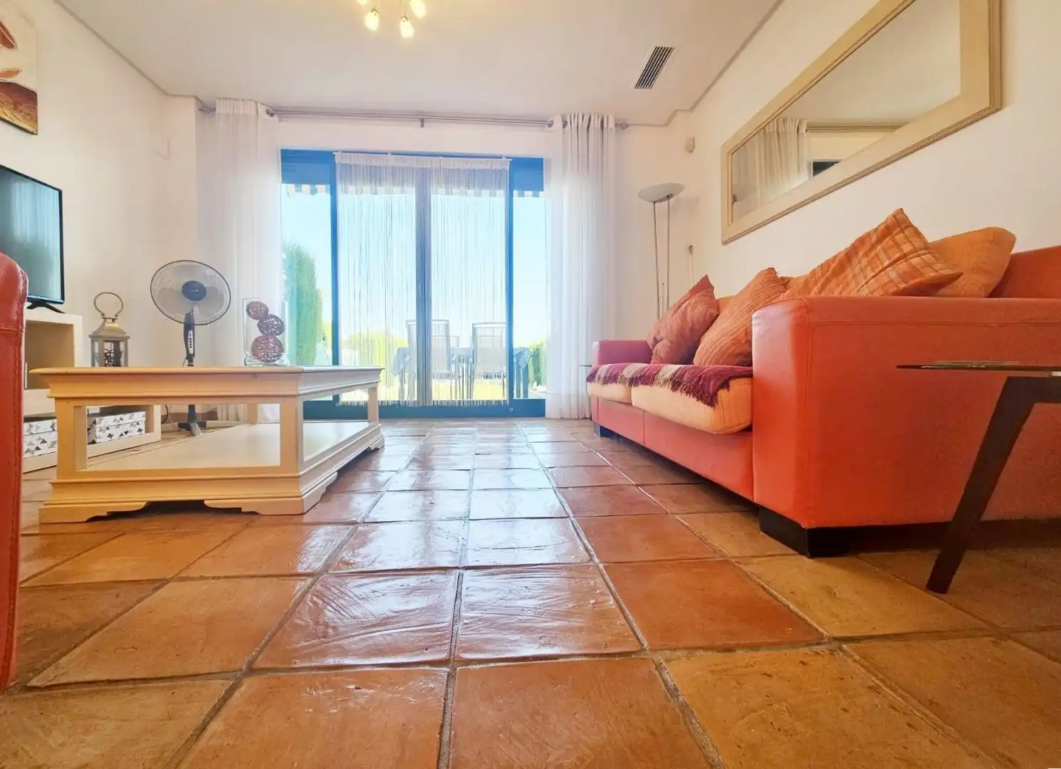 Living room of Houses for sale in Polop  with Private garden and Community pool