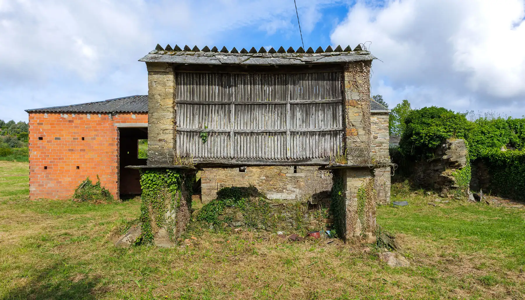 Vista exterior de Finca rústica en venda en A Pastoriza 