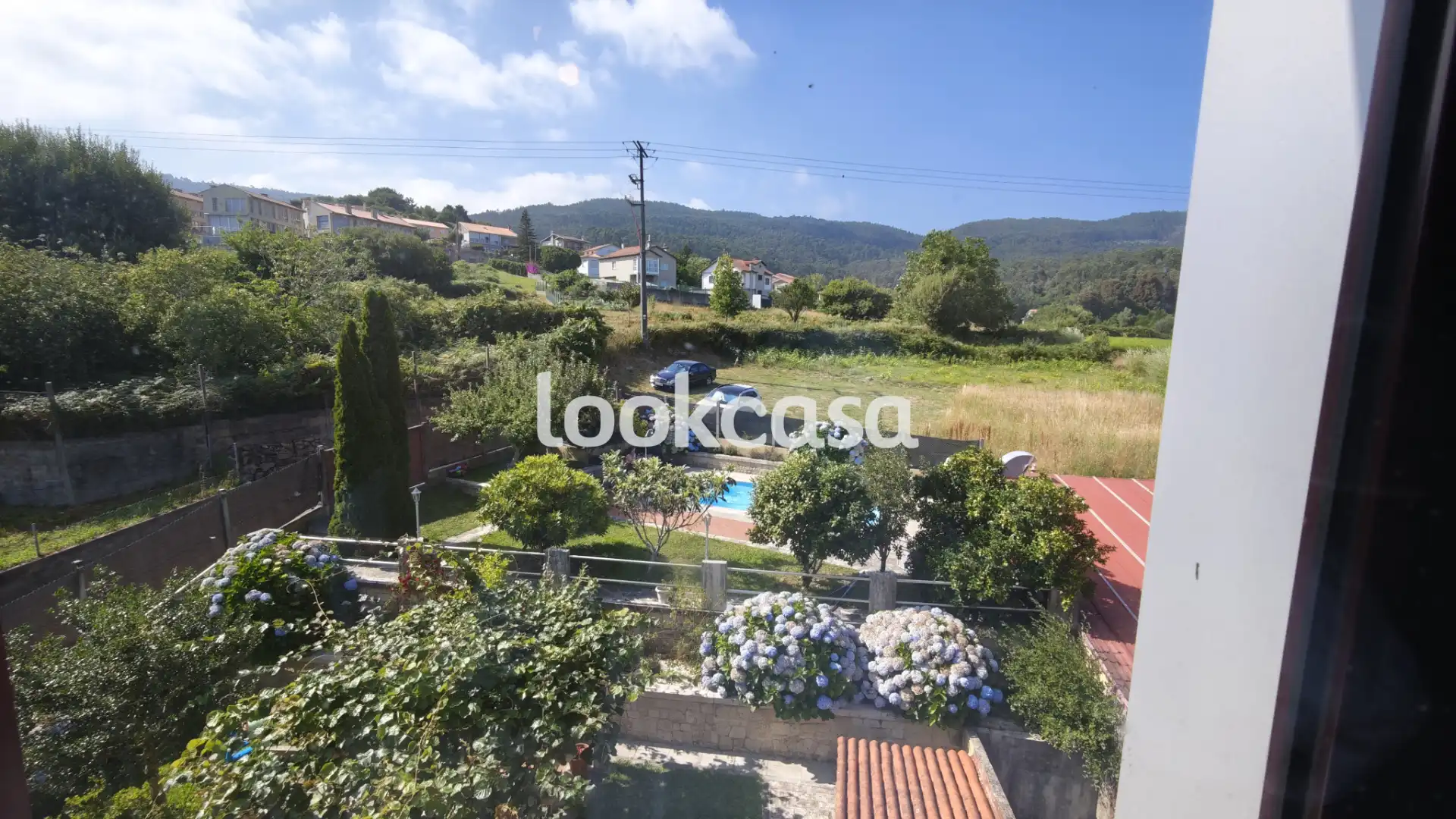 Vista exterior de Piso en venta en Poio con Calefacción, Parquet y Horno