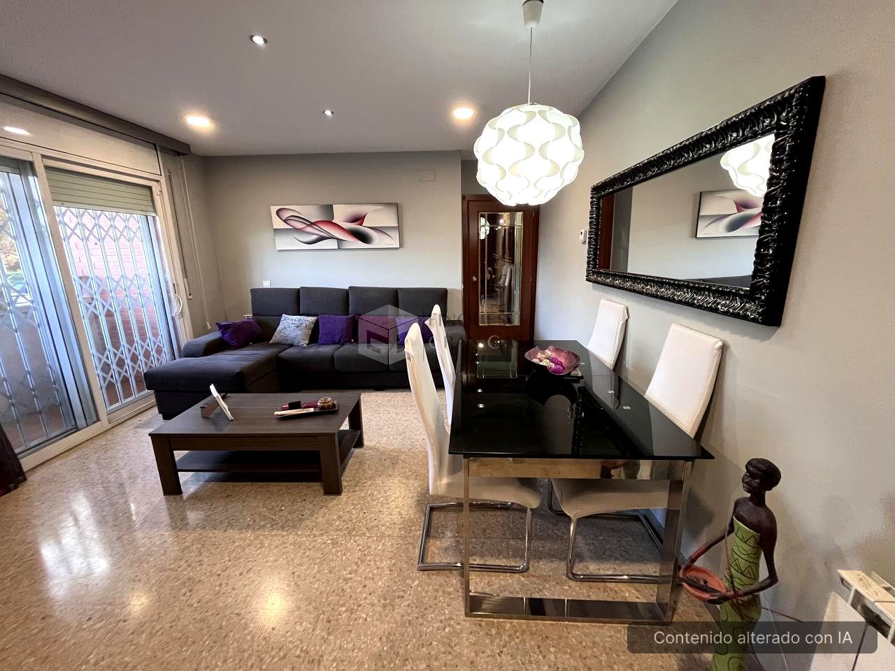 Sala d'estar de Planta baixa en venda en Canovelles amb Aire condicionat, Calefacció i Traster