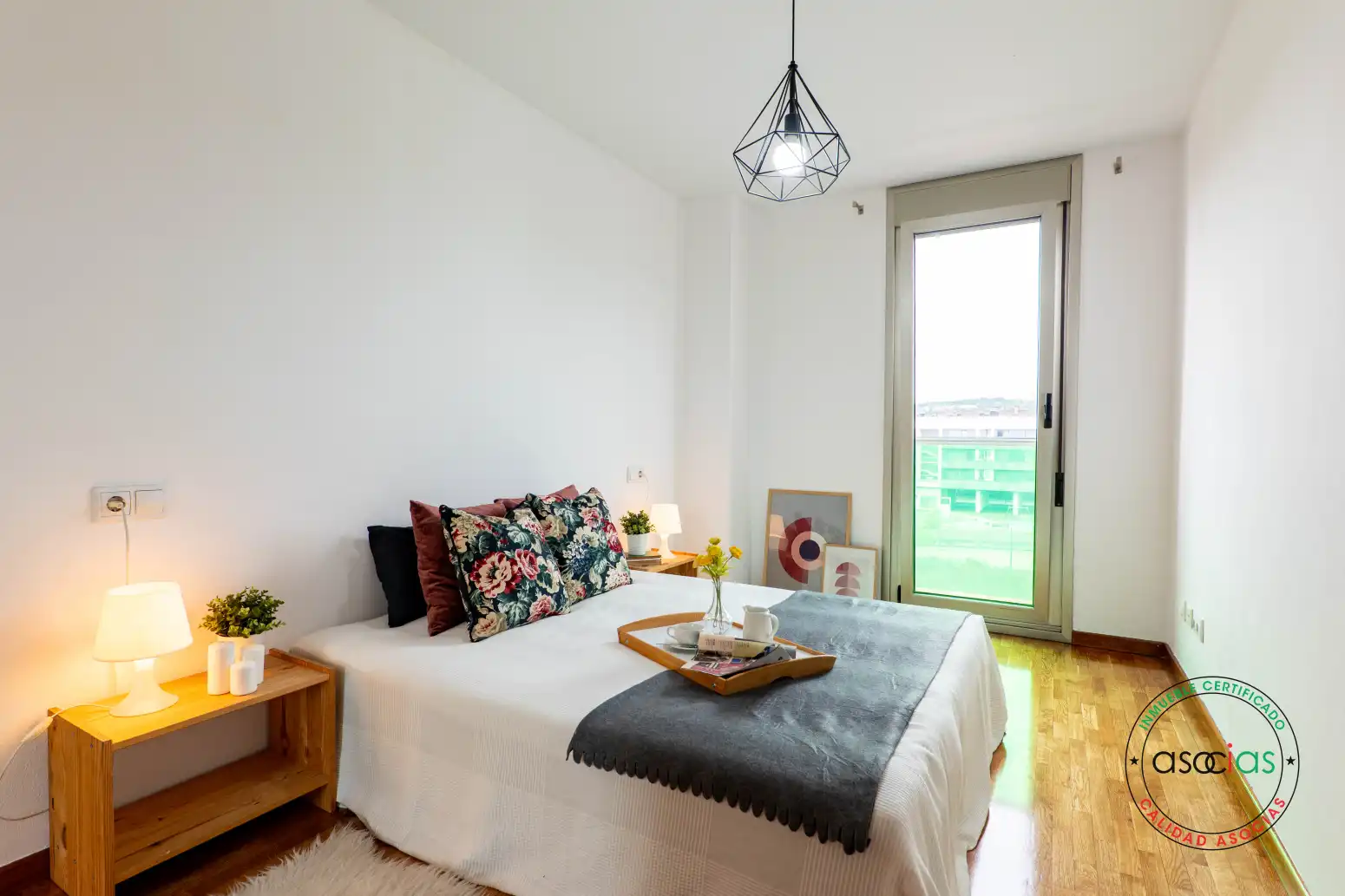 Bedroom of Flat for sale in Gijón   with Heating, Parquet flooring and Storage room