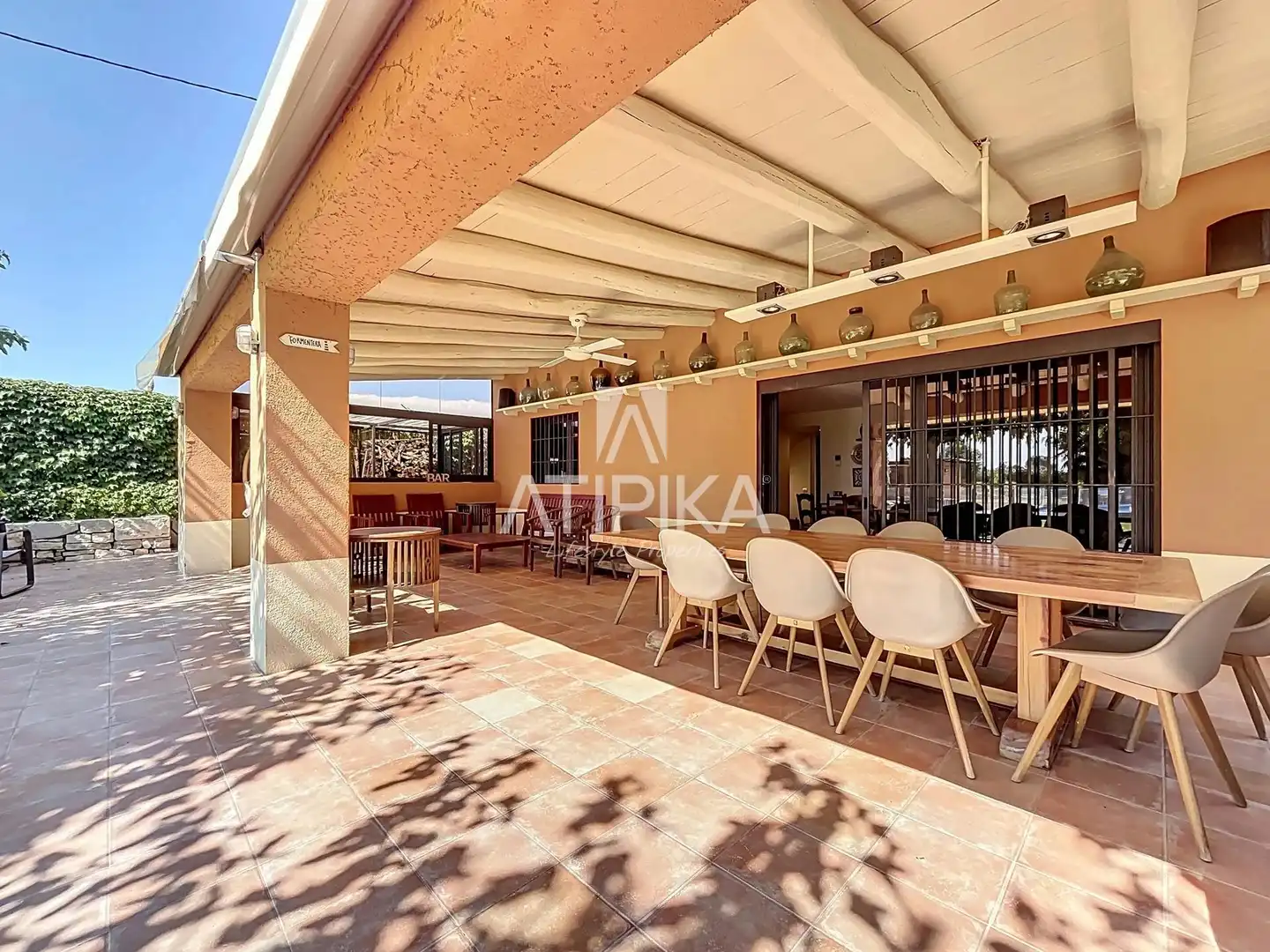 Terrace of Country homes for sale in La Granada  with Air Conditioner, Heating and Storage room