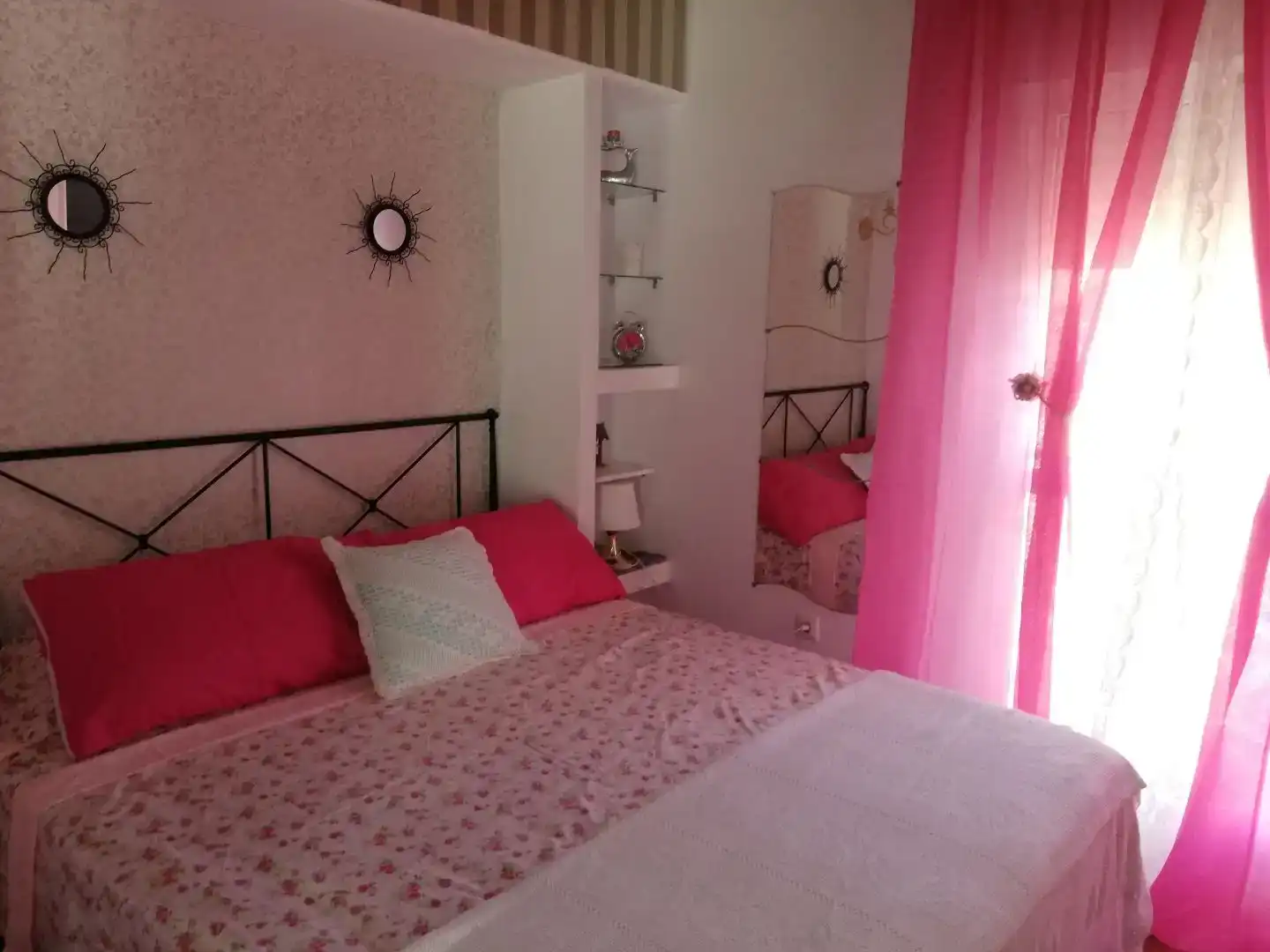 Habitación de Piso de alquiler en Mijas con Aire acondicionado, Terraza y Piscina