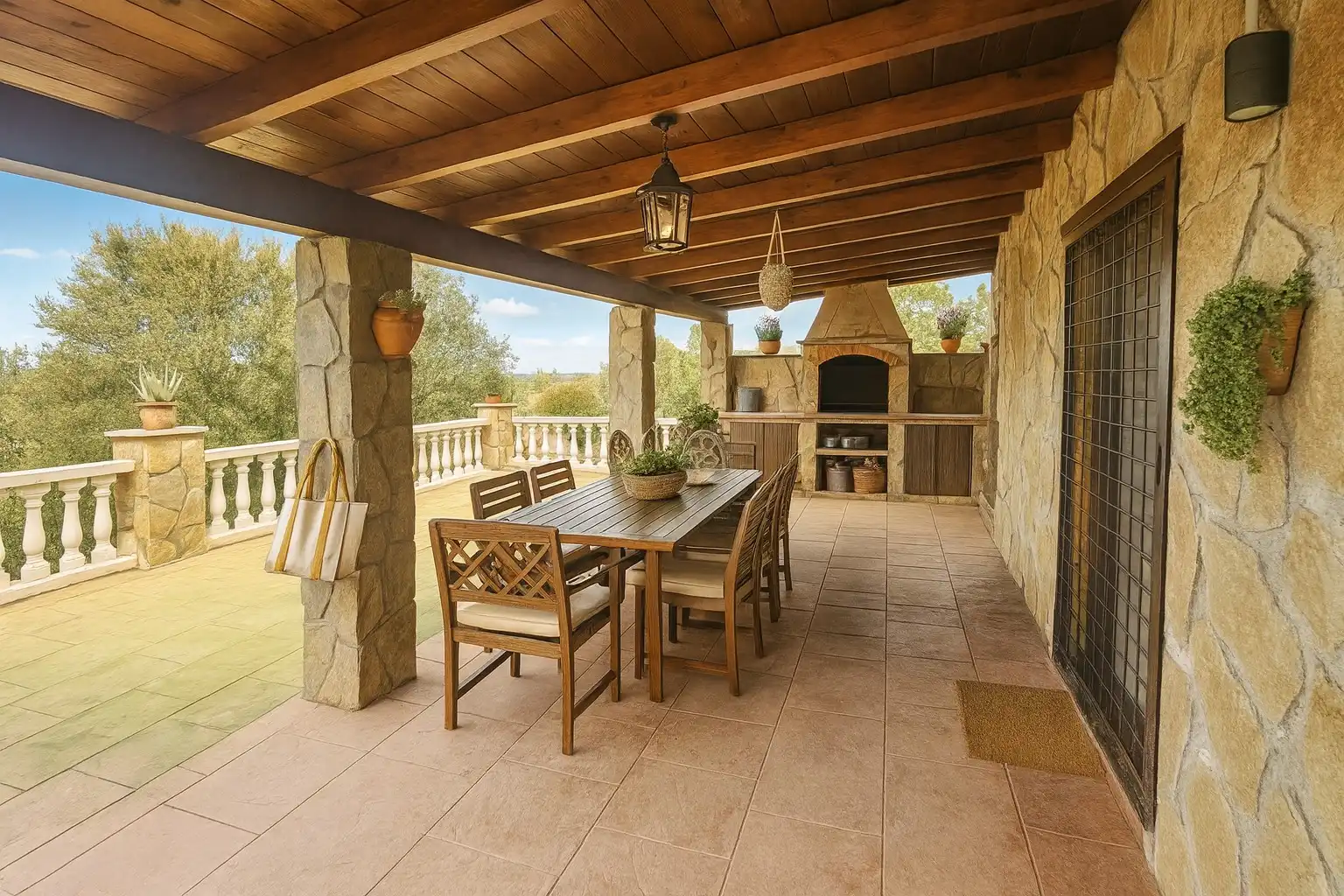 Terraza de Casa o chalet en venta en Piera con Jardín privado, Terraza y Trastero