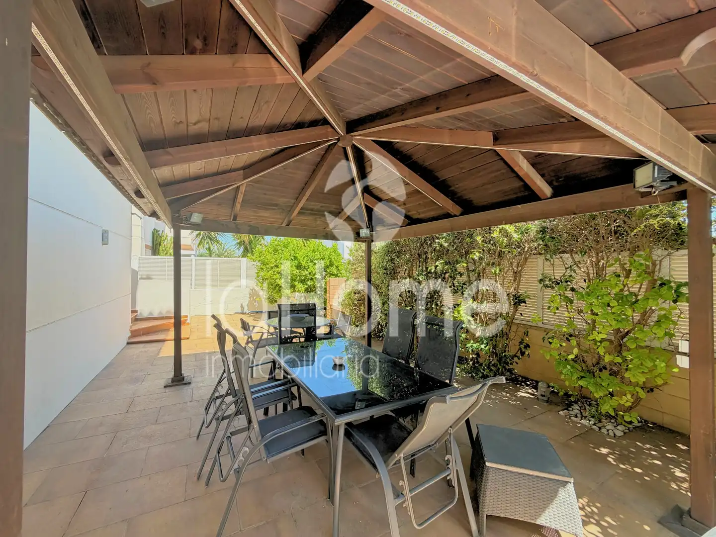 Terraza de Casa o chalet en venta en Paterna con Aire acondicionado, Calefacción y Jardín privado