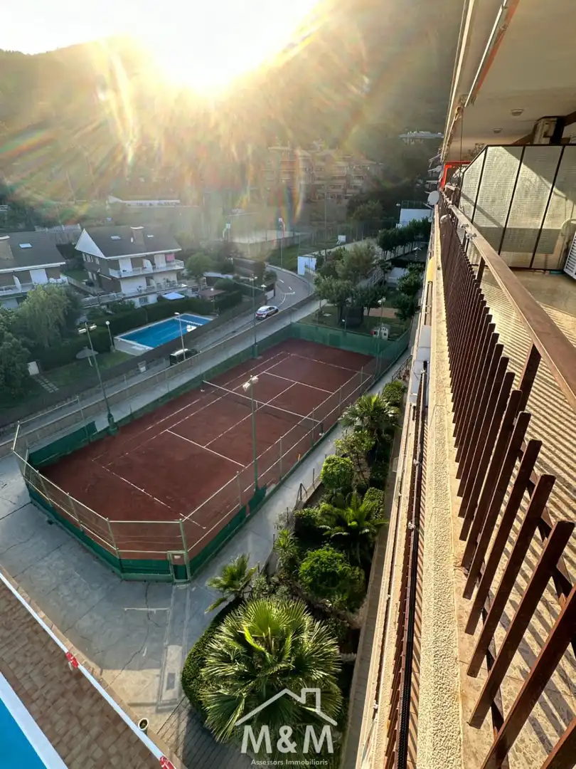 Terrace of Attic for rent in Castelldefels  with Heating, Terrace and Community pool
