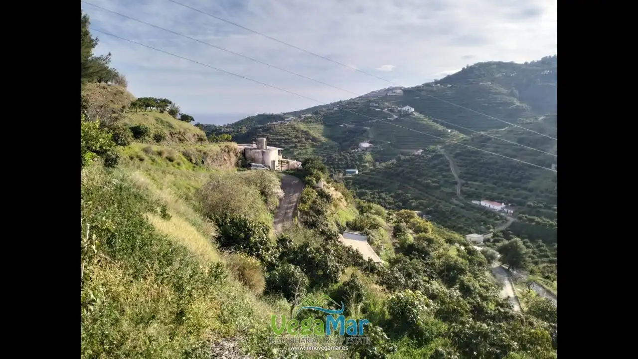 Vista exterior de Finca rústica en venda en Almuñécar