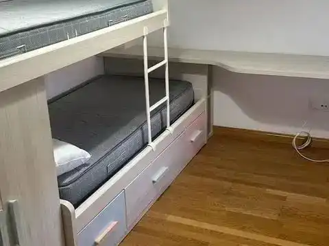 Bedroom of Flat for rent in Cuenca  with Private garden, Parquet flooring and Swimming Pool