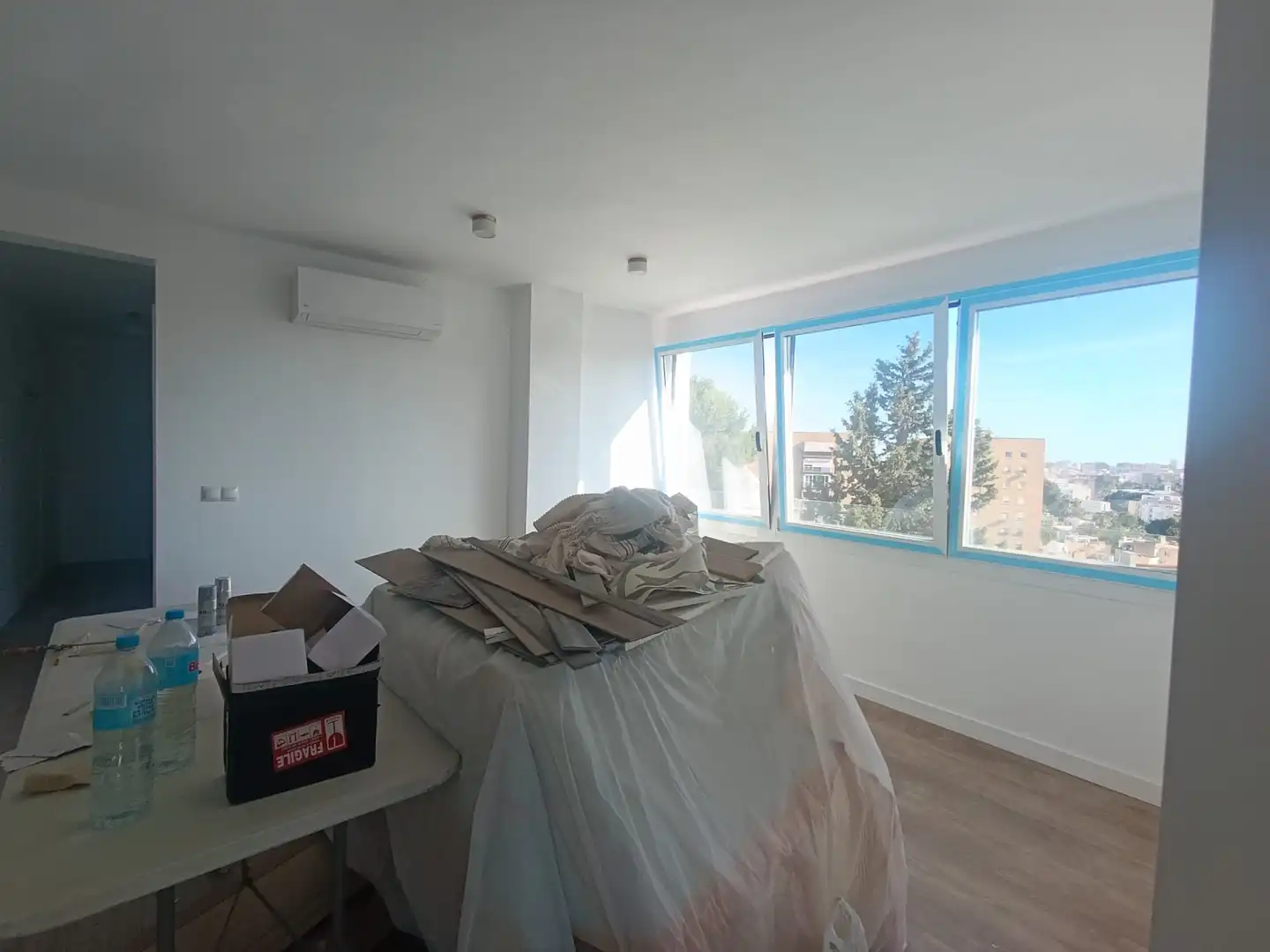 Bedroom of Flat for rent in Málaga  with Air Conditioner