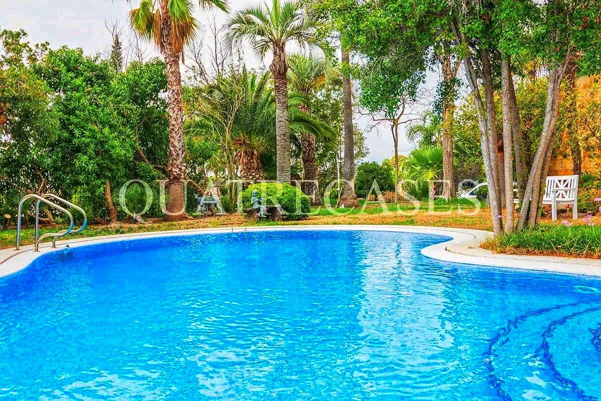 Piscina de Casa o xalet en venda en Sitges amb Calefacció, Jardí privat i Terrassa