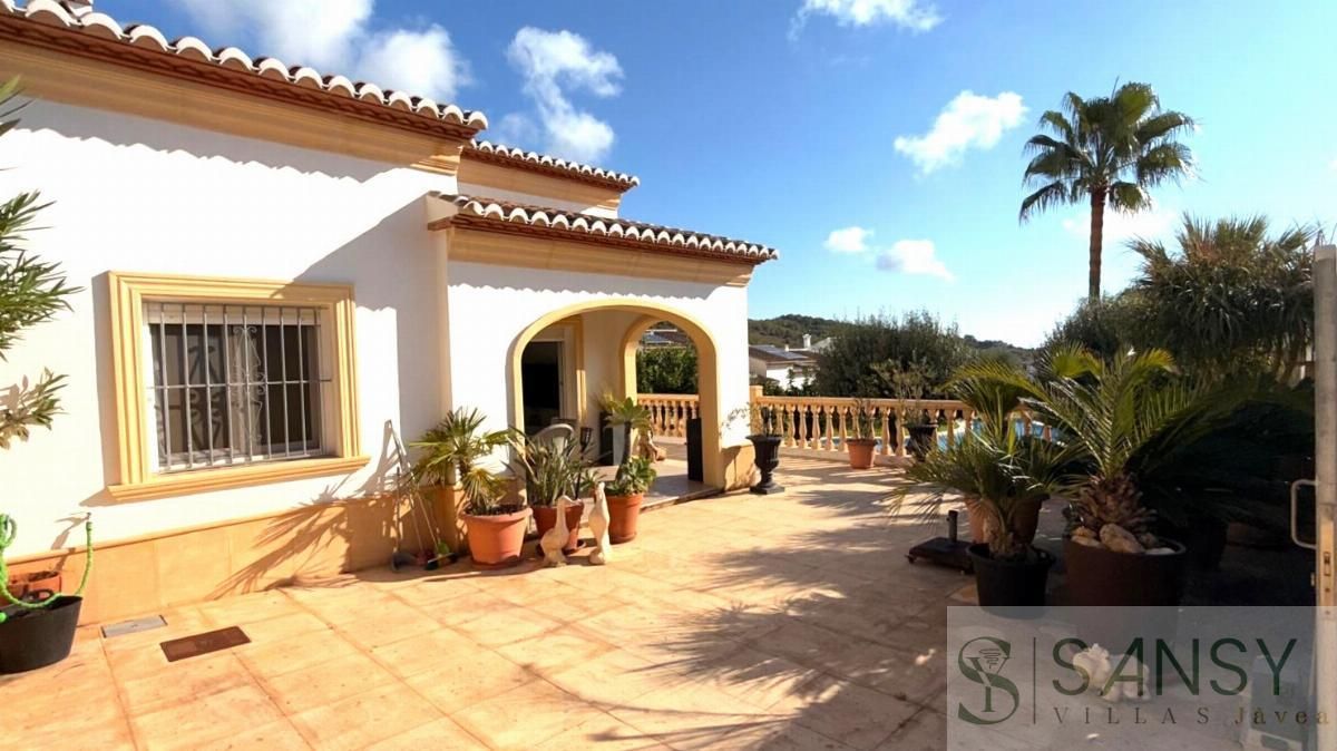 Exterior view of House or chalet for sale in Jávea / Xàbia  with Air Conditioner, Heating and Terrace