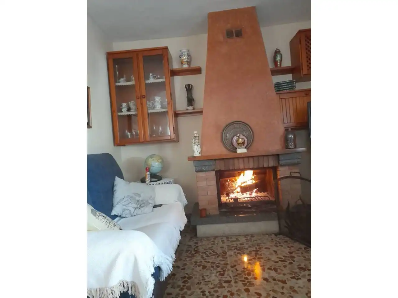 Sala de estar de Casa o chalet en venta en Carmona con Jardín privado, Terraza y Piscina