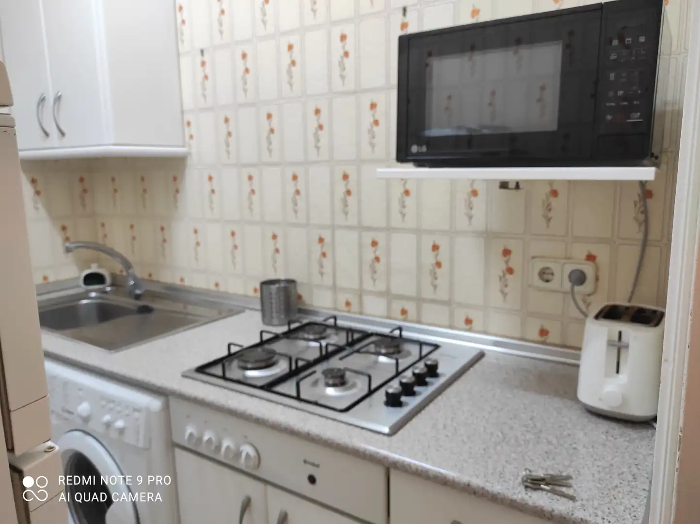 Cocina de Piso de alquiler en Madrid con Calefacción, Parquet y Terraza