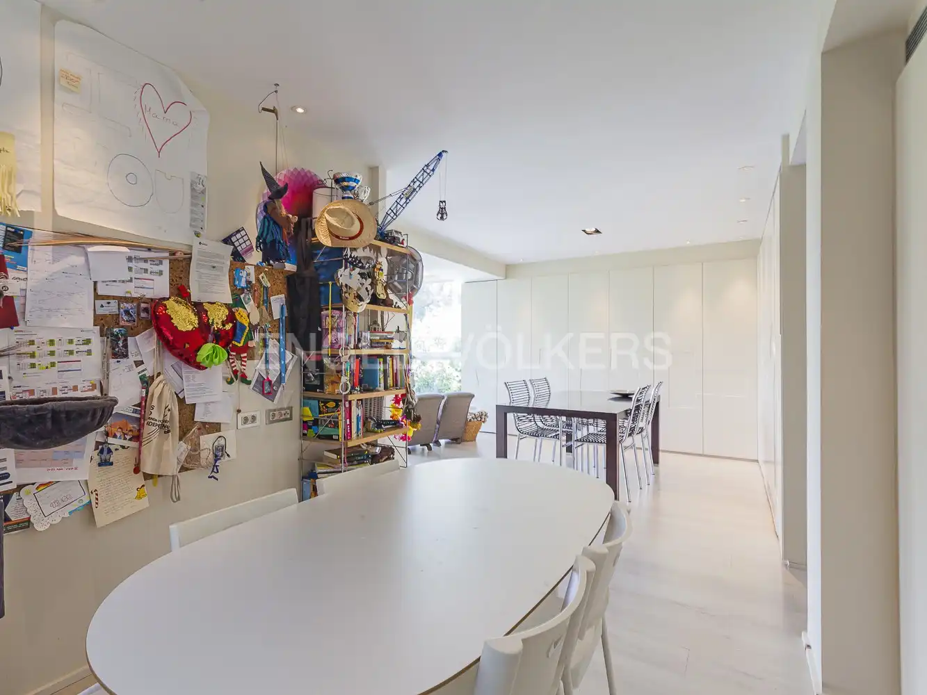 Dining room of Houses for sale in Sant Cugat del Vallès  with Air Conditioner, Heating and Private garden