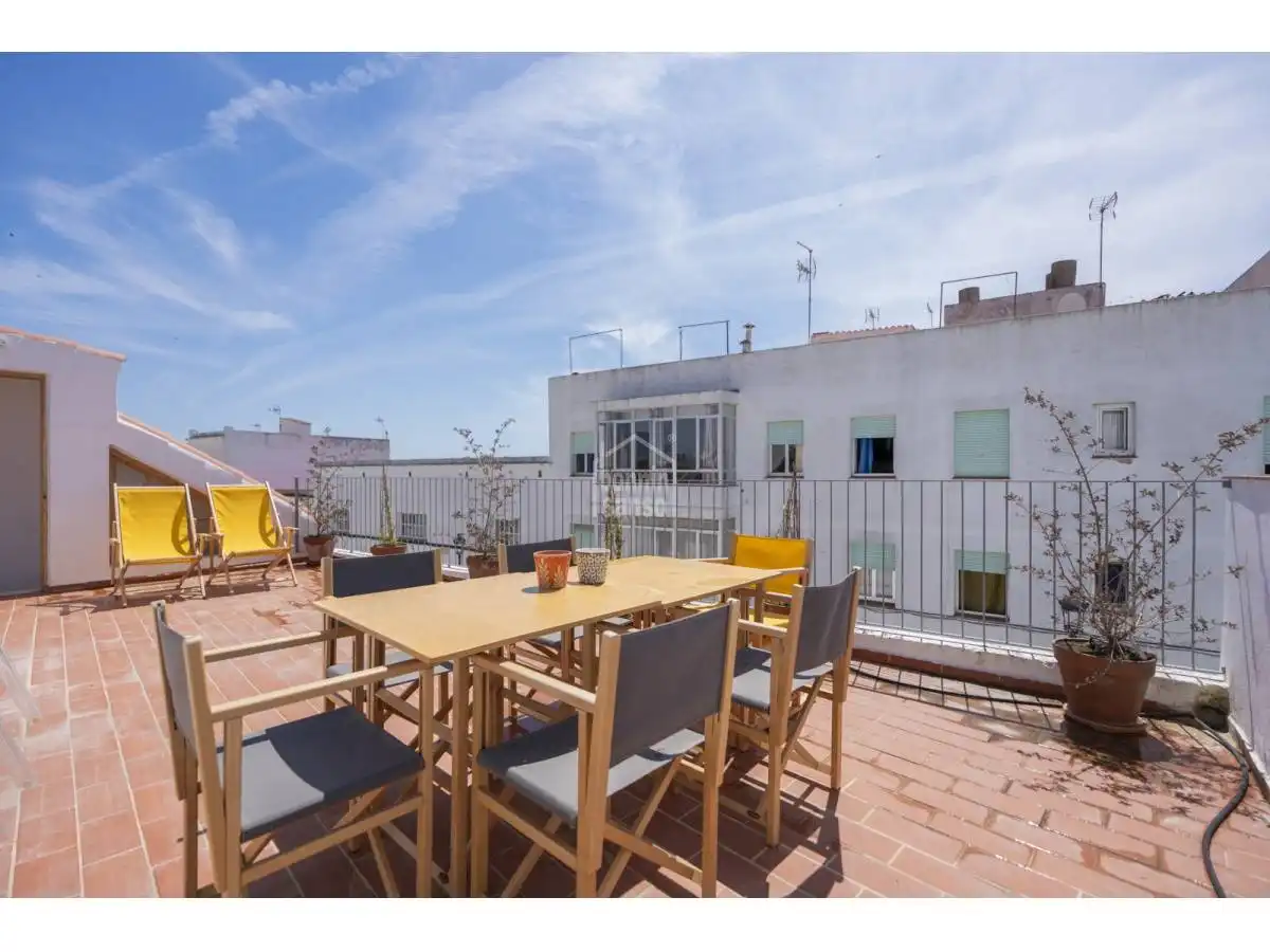 Terraza de Apartamento en venta en Alaior con Calefacción, Terraza y Amueblado