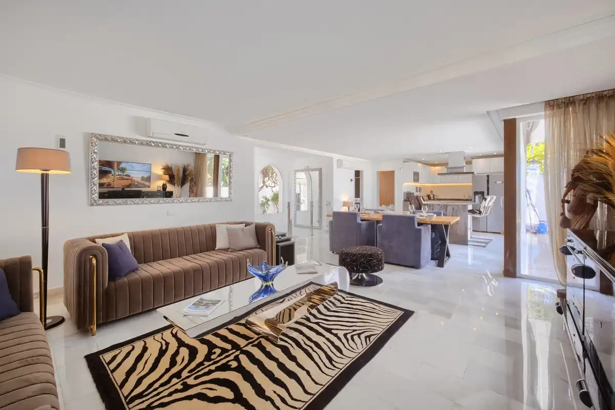 Living room of Houses for sale in Mijas  with Air Conditioner, Heating and Private garden