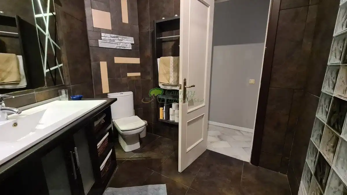 Baño de Apartamento en venta en Cómpeta con Terraza