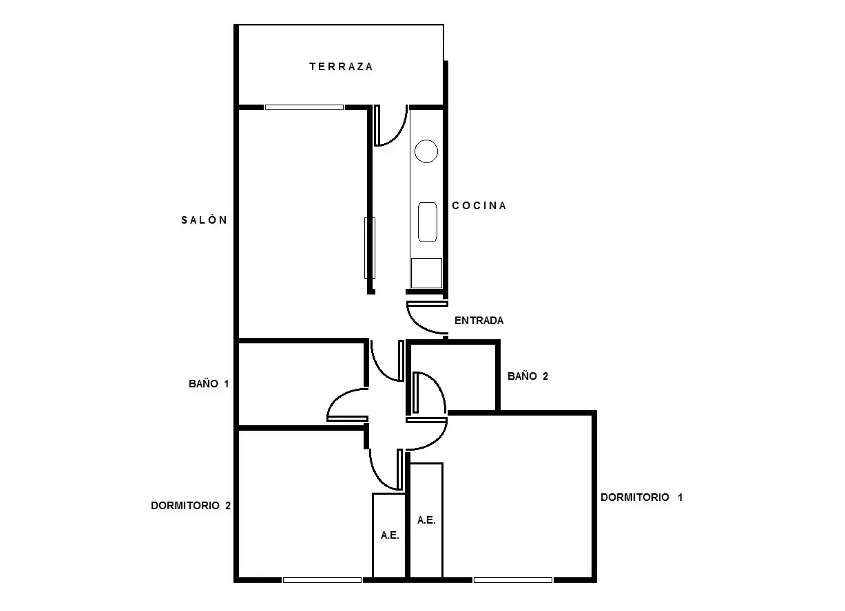 Flat for sale in El Ejido  with Air Conditioner, Heating and Terrace